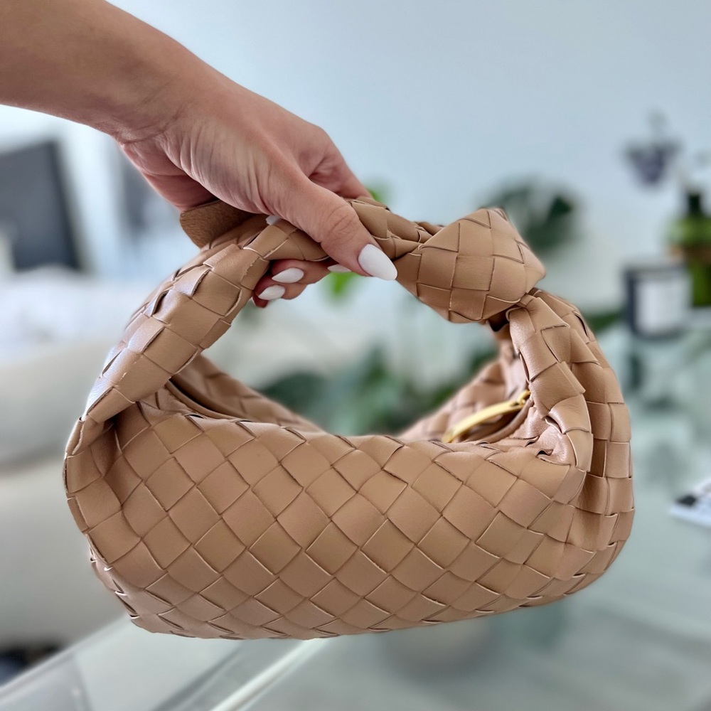 Woven Mini Knot Jodie Bag